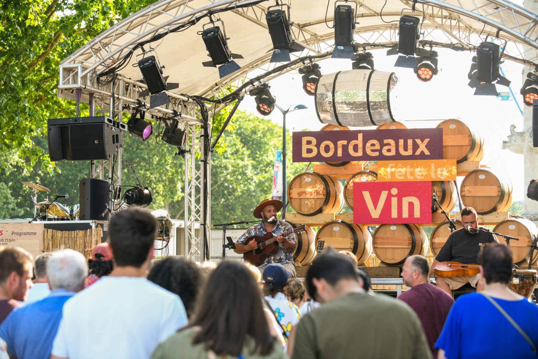 Music at the Bordeaux Wine Festival